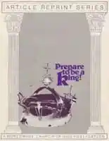 Prepare to Be a King